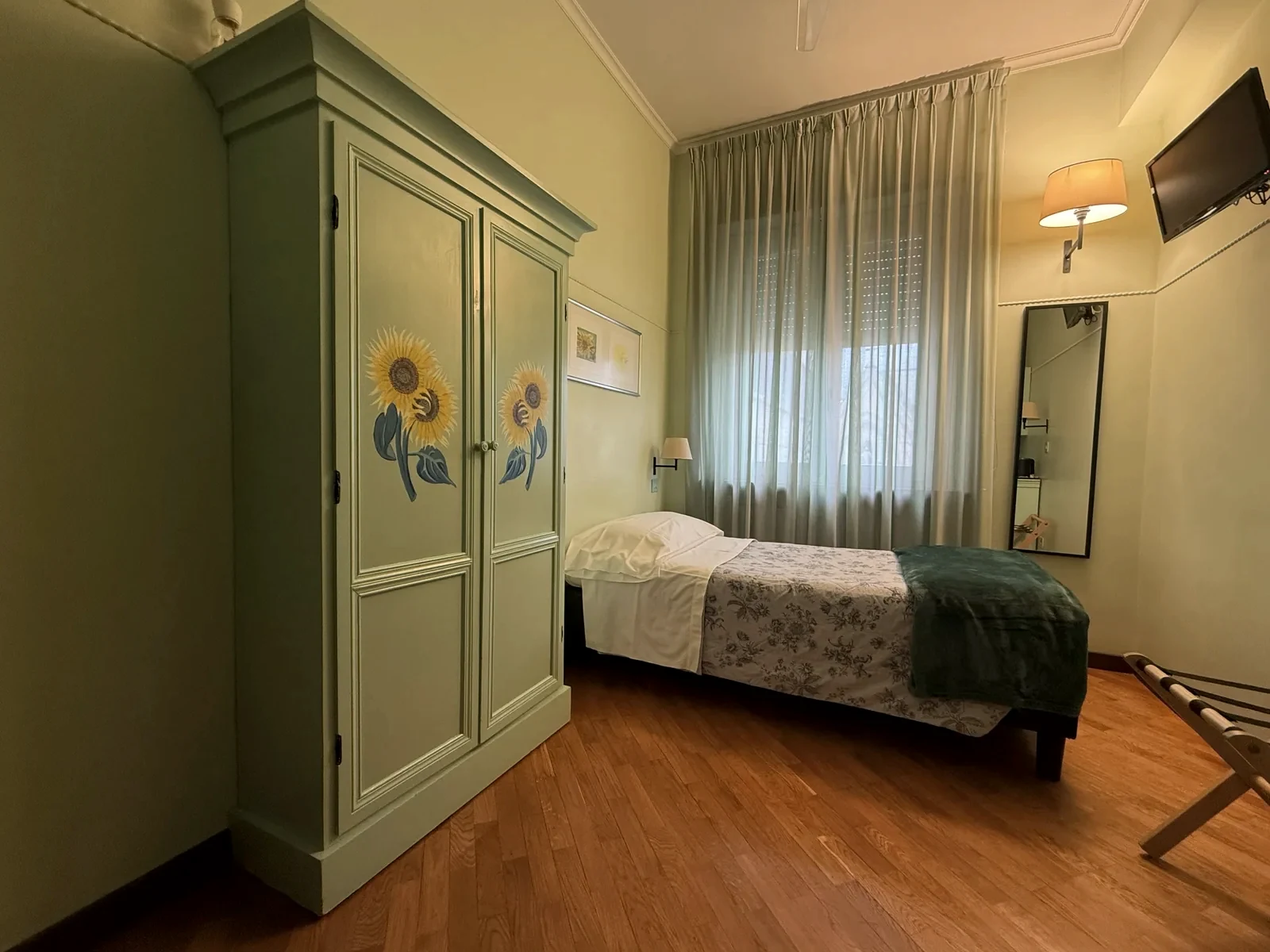 Singola Standard vista Via Piave — Lilium Boutique Hotel Roma